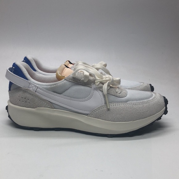 Women’s Nike Waffle Debut VNTG White/Blue DX2931-400 NWOB - Picture 2 of 5